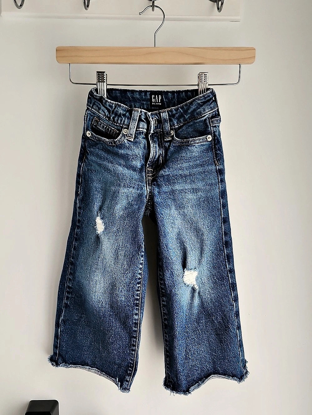GAP Wide Leg Jeans in Blue Size 5 Kids